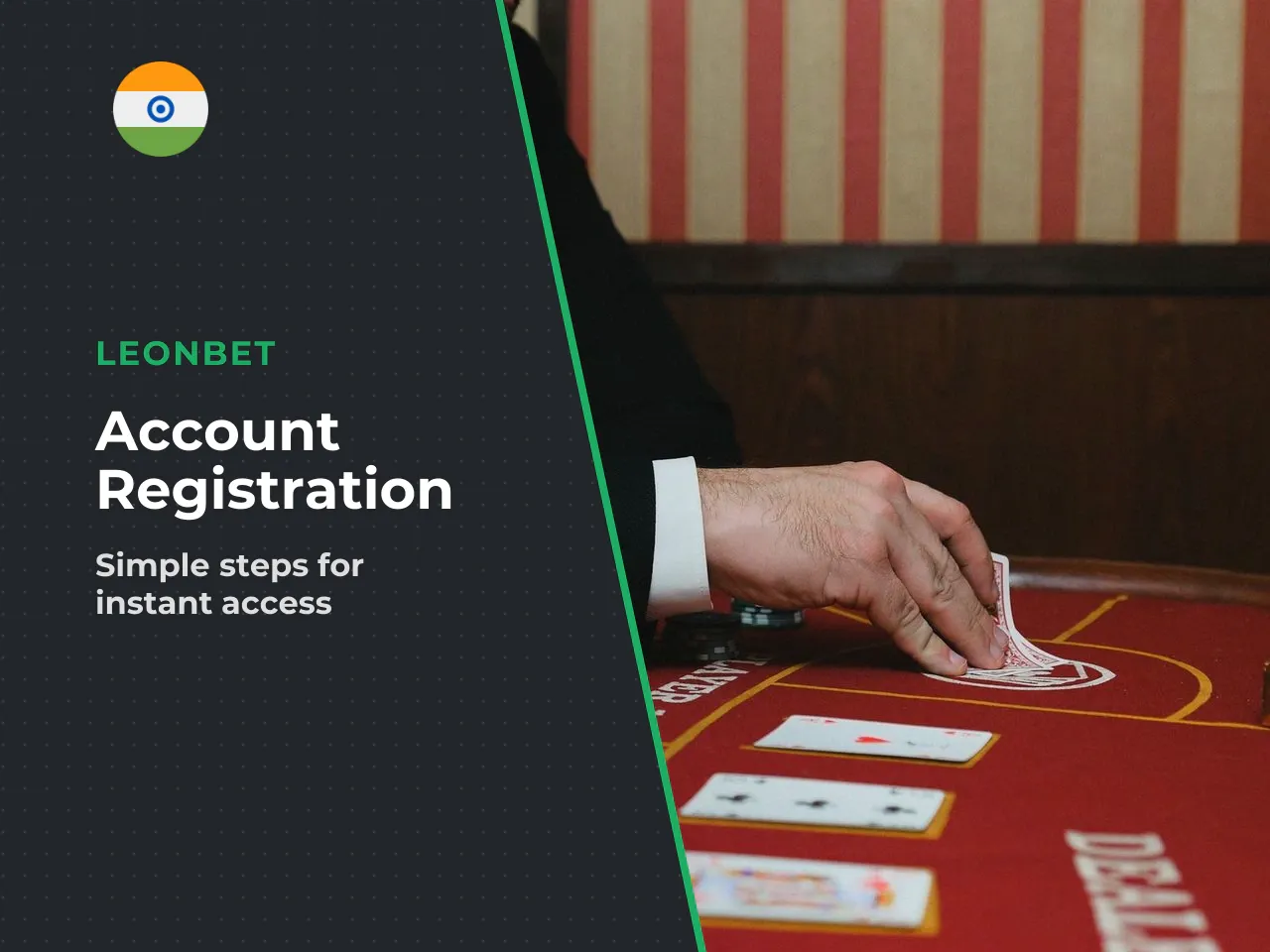 How to Register with Leonbet. Creating