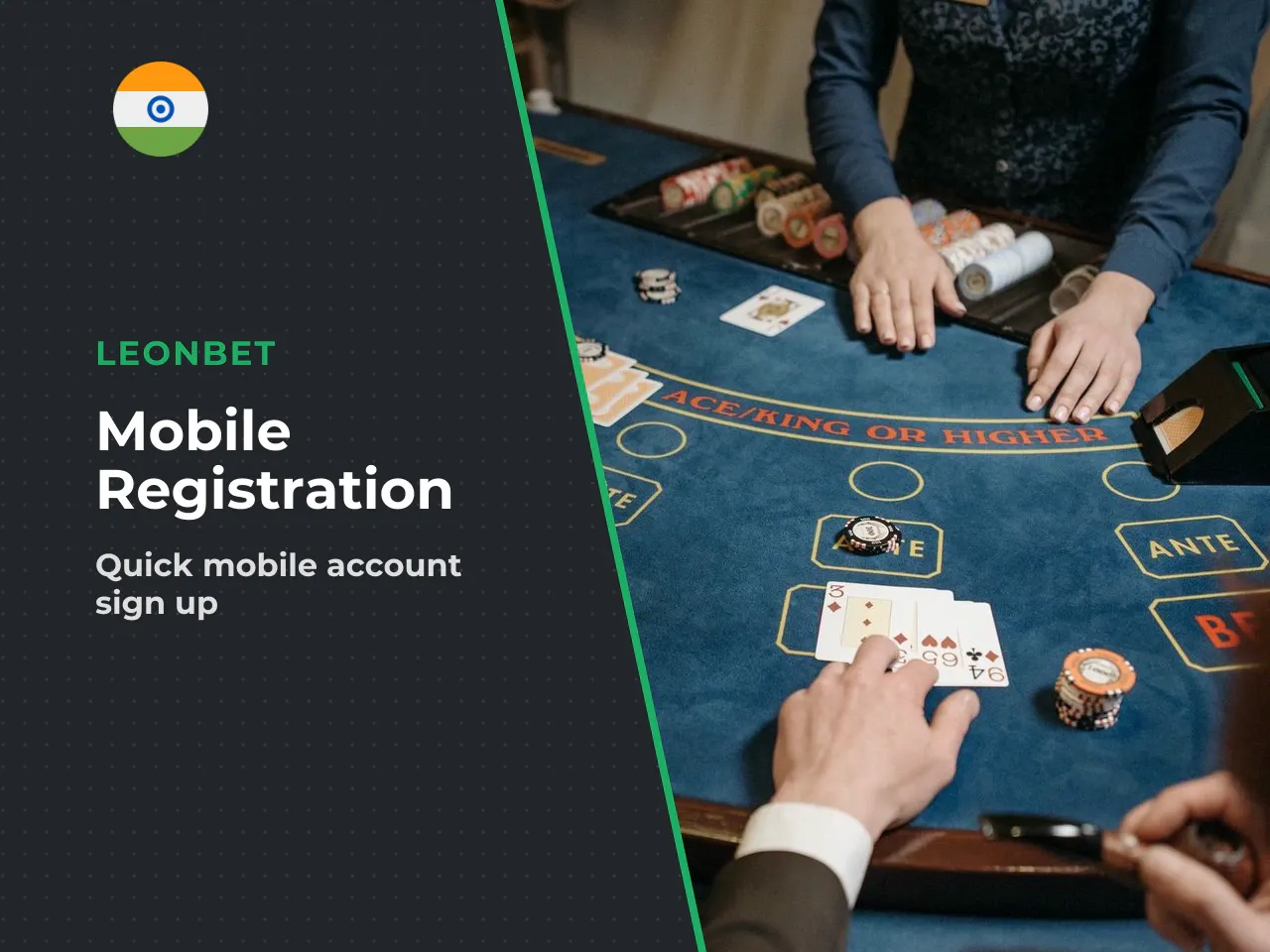 Leonbet Sign Up Through the Mobile