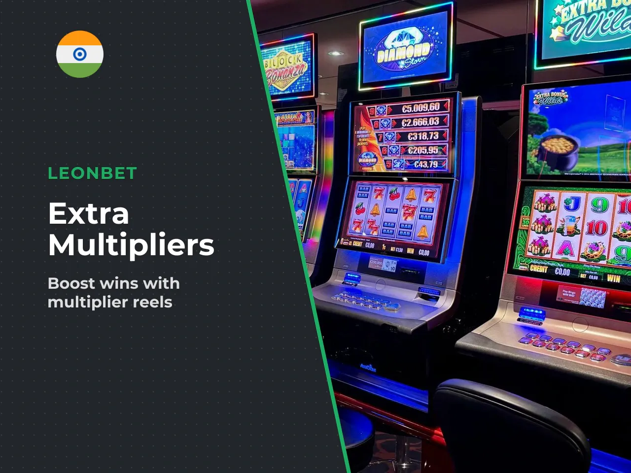 Multiplier, Bonus Wheel and Extra Bet