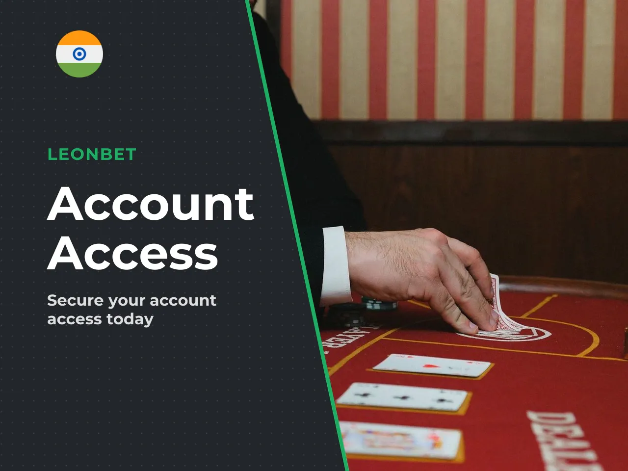 The leonbet login process requires you